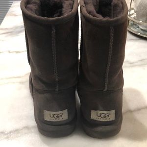 Ugg dark brown boots